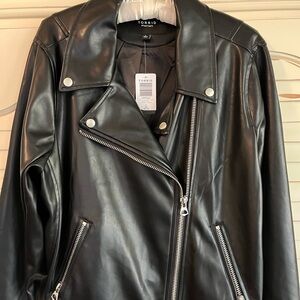 Torrid Faux Leather Moto Jacket. Super Soft! Size 2 (18-20)